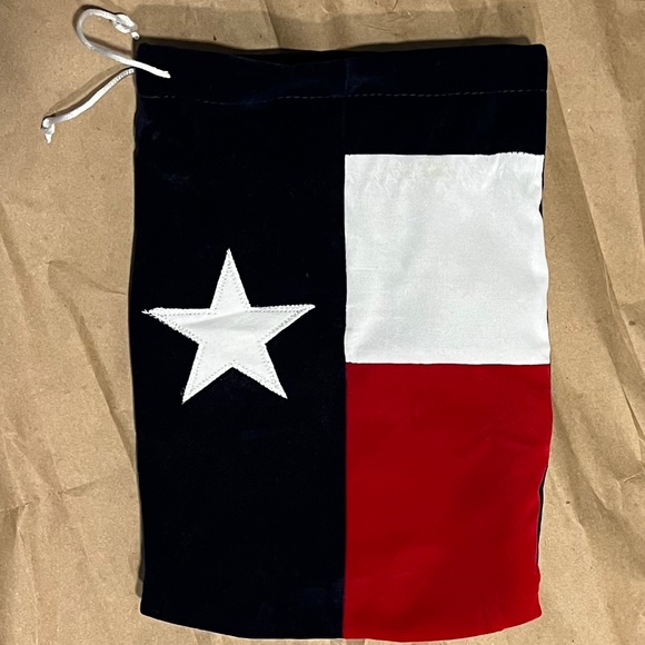 Texas LiquorVelvet Bag, 7 1/2 by 10 1/2 - Picture 3 of 4